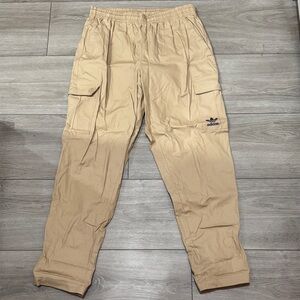 Adidas Men's Beige Cargo Pants